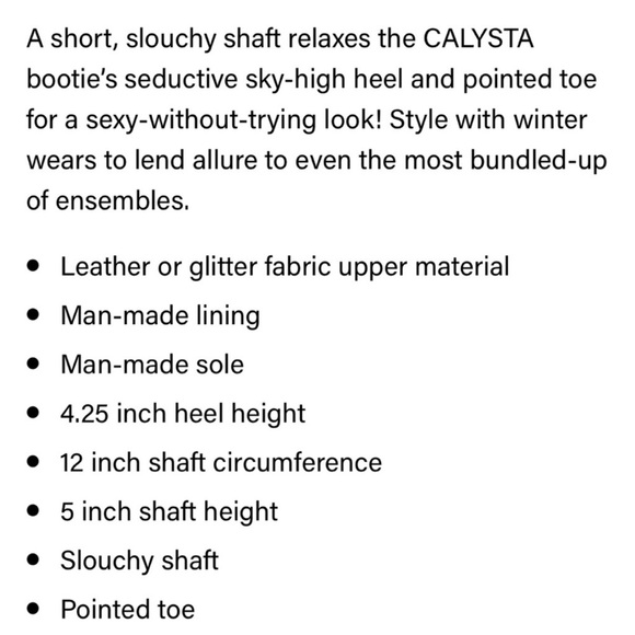 Women’s Steve Madden Calysta silver Metallic boots - Picture 6 of 6